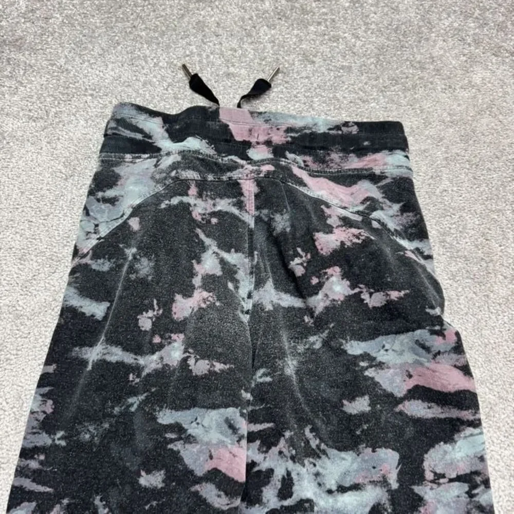 Athleta Balance Printed Jogger Sweatpants Womens XS Multicolor Active Tie Dye
